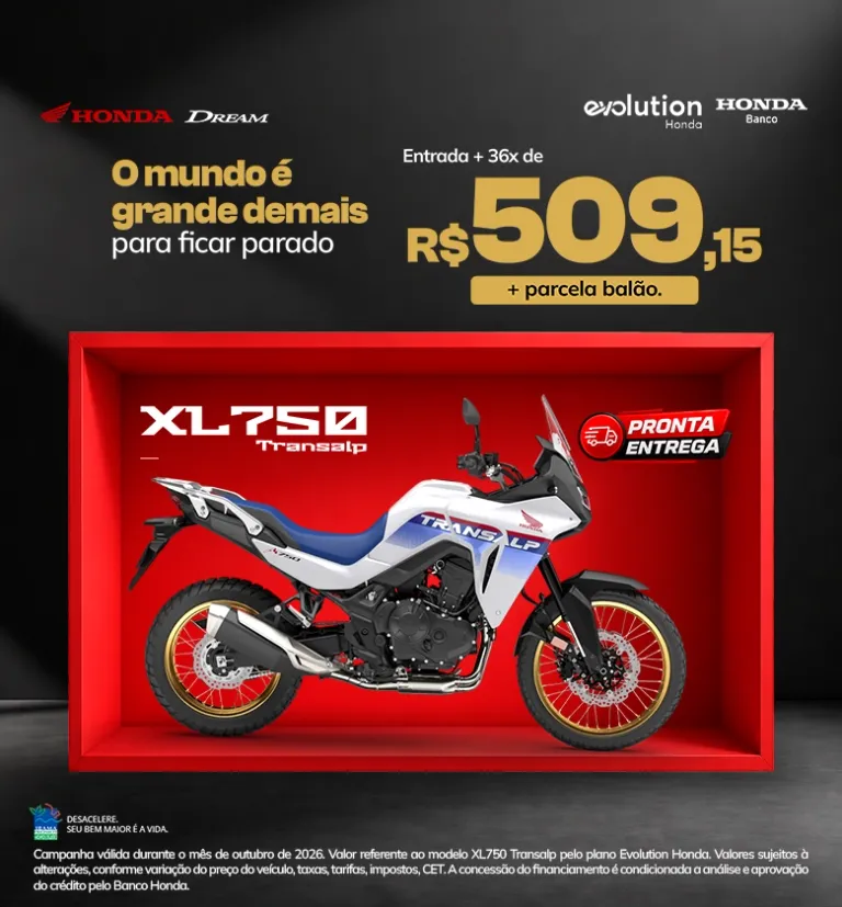 Banner XL750 Transalp LCR Motos Honda